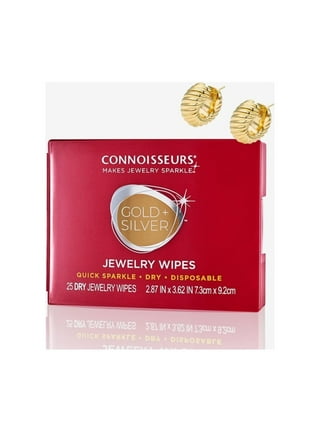 Connoisseurs All-Purpose Jewelry Cleaning Kit, 3 ct, Silver