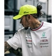 thumbnail image 3 of Mercedes AMG Petronas F1 KIDS Special Edition Lewis Hamilton Canada GP Hat Neon Yellow, 3 of 5
