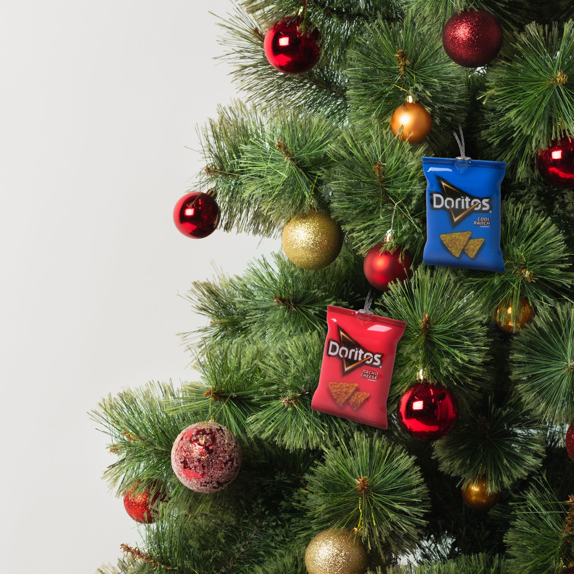 Doritos Nacho Cheese & Cool Ranch Mini Bag Ornament 2‑Pack