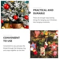 thumbnail image 2 of Miangastore 200 Pcs Christmas Ornaments Hangers Hanging Tag Ropes Clothing Tag Hanging Ropes, 2 of 8