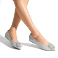 thumbnail image 5 of Dream Pairs Women Dress Shoes Glitter Rhinestones Shoes Plus Size SILVER-GLITTER, 5 of 8
