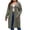 Army Green, variant on Winter Clearance!Brilliant Jackets for Women Plus Size No Hood Women's Oversized Open Front Hooded Draped Pockets Cardigan Coat Pink XL