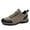 Khaki, variant on HOBIBEAR Mens Sneakers Leather Running Shoes Trainers Sneaker Casual Hiking Shoes