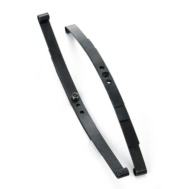 Ensemble de 8 Ressorts à Feuilles 1/10 pour Pièces de Voiture RC Crawler 1/10 D90 Noir