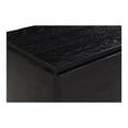 thumbnail image 4 of Moe's Home Collection Quinton Wood Nightstand Black in Black, 4 of 4