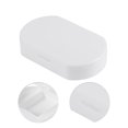 thumbnail image 3 of Unique Bargains 1 Pc 3 Compartments Pill Case Durable for Travel White, 3 of 6