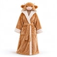 thumbnail image 2 of LOWLHOME Christmas Heated Robe for Women, Adjustable Temperature Wearable Heated Blanket, Soft Warm Flannel Fabric for Home Lounging and Winter Comfort, 2 of 6