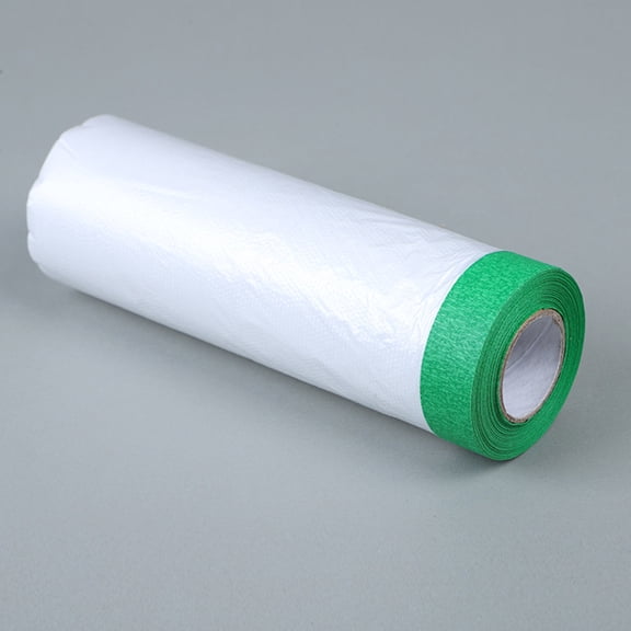 OUNONA Multi Functional White Plastic Automotive Masking Film for Paint and Decoration
