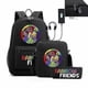 thumbnail image 1 of Mochila recargable por USB Rainbow Friends, bolso escolar para estudiantes de tres piezas, 1 of 1