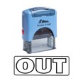 thumbnail image 1 of OUT Self Inking Rubber Stamp Custom Shiny Office Stationary Stamp, 1 of 1