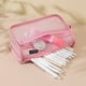thumbnail image 5 of Fiudx Ofertas flash Artículos en oferta Bolsa de papelería de malla de gran capacidad, bolsa de malla transparente para bolígrafos, bolsa de almacenamiento portátil para estudiantes, 5 of 7