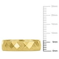 thumbnail image 2 of Everly Men's Diamond 14k Yellow Gold Wedding Ring, 2 of 8