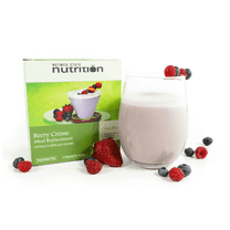 Diet Protein to Go Aspartame-Free Creamy Protein Meal Replacement Drink, Berry Creme, 7 Packet Pack