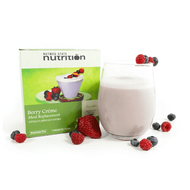 Diet Protein to Go Aspartame-Free Creamy Protein Meal Replacement Drink, Berry Creme, 7 Packet Pack