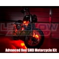 thumbnail image 6 of LEDGlow 8pc Advanced Red SMD LED Mini Motorcycle Light Kit, 6 of 6