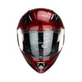 thumbnail image 4 of Casco Integral Para Moto Kov Beta Rojo Cherry Brillante Dot, 4 of 5