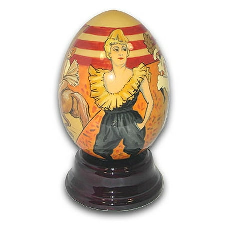 Toulouse Hand Painted Reuge Musical Egg, Beautiful - Under the Sea (The Little Mermaid)