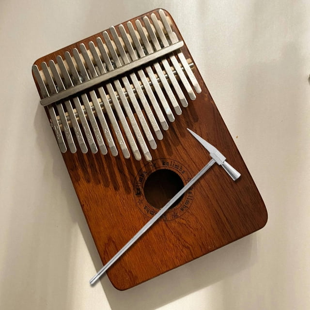 FOMIYES Martillo Para Establecer Afinación De Kalimba Plata Herramienta Metálica Para Instrumentos