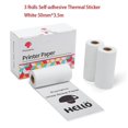thumbnail image 1 of Thermal Paper Phomemo Printable Sticker Self Adhesive Photo Paper Roll For Phomemo M02/m02s/m02pro Mini Portable Printer Labels, 1 of 5