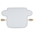 thumbnail image 2 of Washranp Car Windshield Snow Cover with 5 Layers Extra Large and Thick Windshield Ice Cover Frost Ice Removal Sun Shade for Universal Auto SUV, 2 of 8