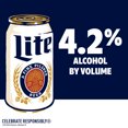 thumbnail image 3 of Miller Lite American Light Lager  Beer, 18 Pack, 12 fl oz Aluminum Cans, 4.2% ABV, 3 of 7
