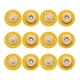 thumbnail image 1 of Uxcell 6 Pcs Botones de Presión de Cuero, Cierres Magnéticos para Bolsos DIY, Accesorios de Ropa, Redondos Amarillos, 1 of 6