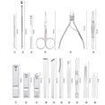 thumbnail image 2 of Kit d'Outils de Manucure Créatif en Acier Inoxydable Ensemble de Soins des Ongles Kit d'Outils d'Ongles, 2 of 8