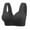 Black, variant on Iyufng Bras for Women,Push up Wireless Bra,Solid Color Steel Ring Oversized Gathering Underwear Daily Bra,Front Closure Bras Plus Size