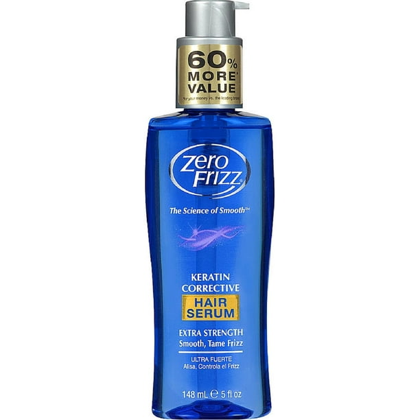 Zero Frizz Keratin Corrective Extra Strength Hair Serum 5 ...