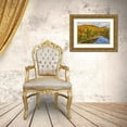thumbnail image 3 of Jaynes Gallery 14x11 Gold Ornate Wood Framed with Double Matting Museum Art Print Titled - Canada-Nova Scotia Indian Brook and forest in autumn, 3 of 4