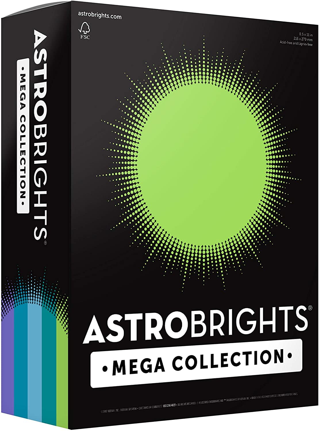 Astrobrights Mega Collection Colored Paper 8 X 11 24 Lb 89 GSM astrobrights-mega-collection-colored-paper-8-x-11-24-lb-89-gsm