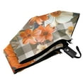 thumbnail image 6 of FORMRS Travel Umbrella Folding Auto Open Close Windproof Rain UV Protection, Rustic Floral, 6 of 8