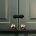 thumbnail image 3 of Black Refrigerator Lock Cabinet Door Lock Child Safety Proof Lock Pinch Lock For Kids Home Safety Appliance Lock Black, 3 of 5