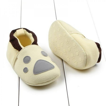 

Xinhuaya Baby Boys Girl First Walker Soft Sole Shoes Kid Home Wear Anti Slip Crib Warm Shoes