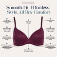 thumbnail image 3 of Dominique Aimee Seamless Contour T-Shirt Bra #3500 - Lightweight Everyday Bra with Smooth Shape Underwire – Lingerie for Women, 3 of 6