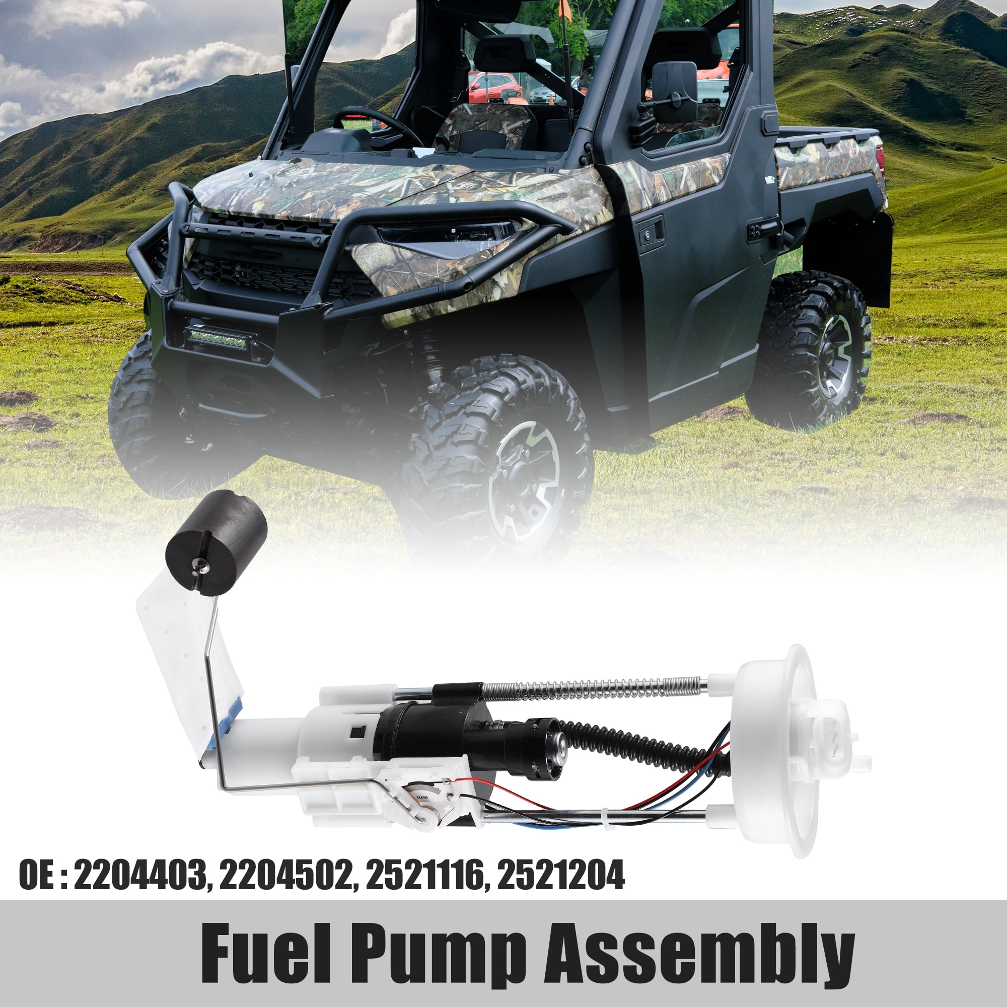 Electric Fuel Pump Assembly 2204403 for Polaris RZR 4 800 Plastic 