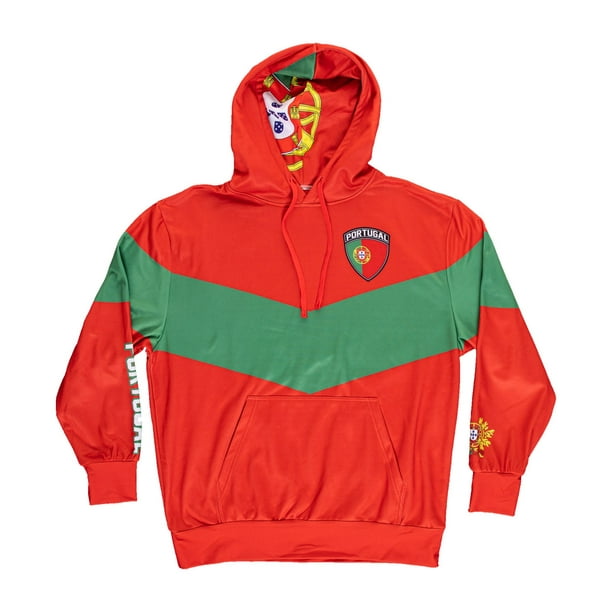 Portugal World Soccer Sublimated Hooded Sweatshirt