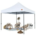 thumbnail image 6 of ABCCANOPY 10' x 10' White Outdoor Commercial Instant Shelter Metal Patio Pop-Up Canopy, 6 of 8