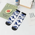 thumbnail image 7 of Pofeuu Cartoon Iceberg Polar Bear Print 30cm Socks, Adult Running Hiking Socks for Youth and Adult, 7 of 7