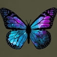 thumbnail image 3 of CafePress - Galactic Butterfly T Shirt - Men's Classic Graphic Cotton T-Shirt, 3 of 4
