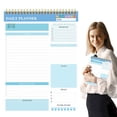 thumbnail image 2 of WMGHA ‌Daily To Do List Notepad -Undated Productivity Planner‌ - 11 x 8 in Daily Goal Notebook with Priority Checklists, A5 Work/Study Task Organizer for Time Management & Project Tracking, 2 of 4