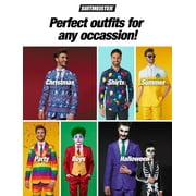 OppoSuits USA OBAS1033MD Mens Beetlejuice Suit Costume - Size 40