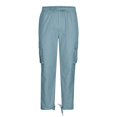 thumbnail image 4 of CHOK Pants For Men Men‘s Pants With Deep Pockets Loose Fit Casual Jogging Trousers For Running Workout Training Basketball Comfort, 4 of 5