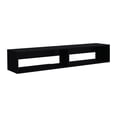 thumbnail image 2 of Sleek Black Engineered Wood | Living Room, Bedroom or Entertainment Space, Keep Media Area Organized, 2 of 4
