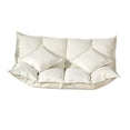 thumbnail image 4 of Puff cama plegable de moda, colchón de piso completo para adultos, dormitorio, sala de estar Beige, 4 of 8