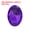 Deep Purple, variant on Uxcell 200 Pack 25x18mm Oval Flatback Cabochons Acrylic Rhinestone, Dark Green
