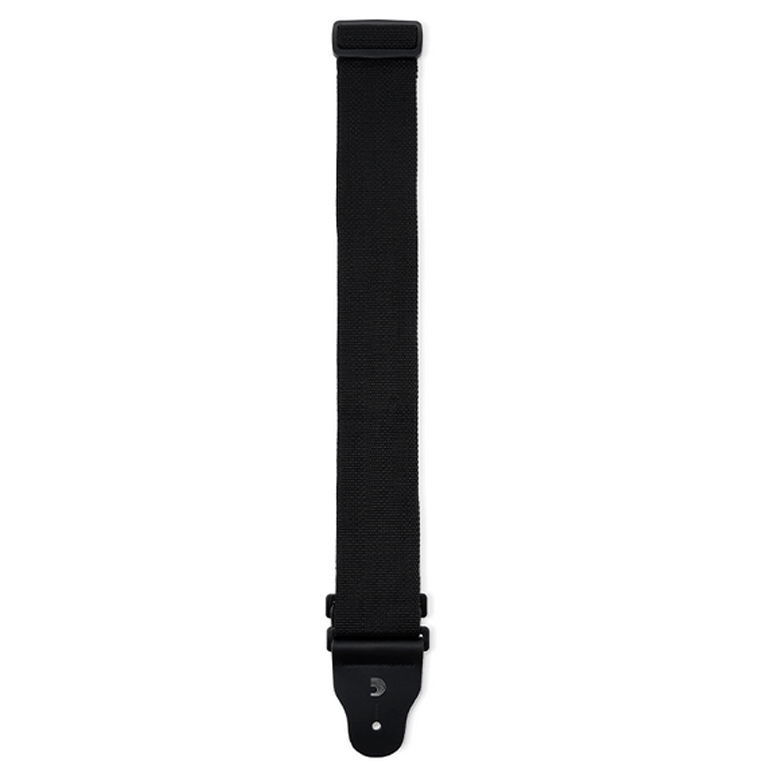 D'Addario 75mm Polyester Guitar Strap Black