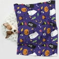 thumbnail image 3 of JUNZAN Waterproof Pet Blanket Dog Blankets, Cute And Creepy Pattern Printing Super Soft Warm,Urine Proof Washable Pet Blanket, 3 of 5