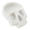 thumbnail image 5 of White Wood Skull Bowl for Decor Halloween Party Snack Holder Fruit Tray Moderate Capacity, 5 of 8