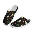 thumbnail image 2 of Lsque Bees Pattern Womens Comfort Cotton on Scuff With Memory Foam and Anti-skid Sole Slipper-37/38, 2 of 7